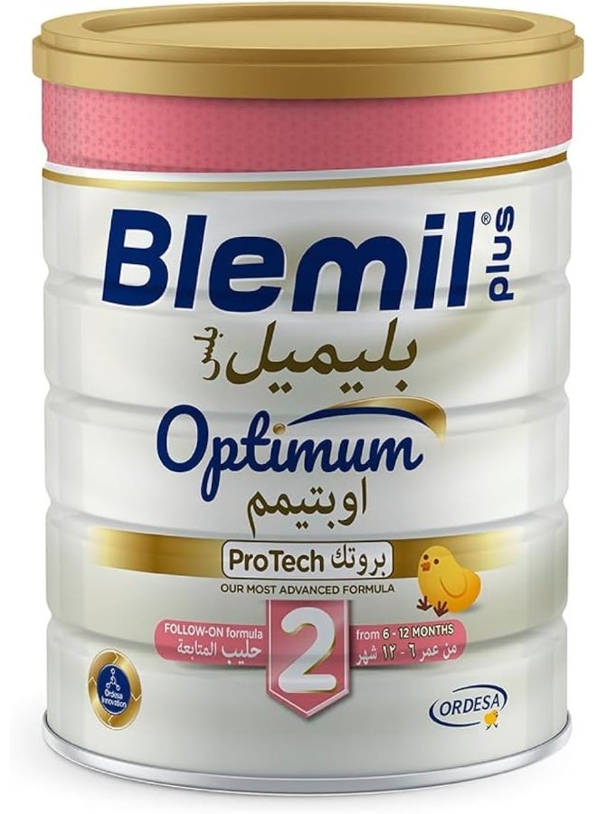Blemil Plus 2 Optimum ProTech Most Advanced Nutritional Formula for Infant From 6-12 Months. 800 g